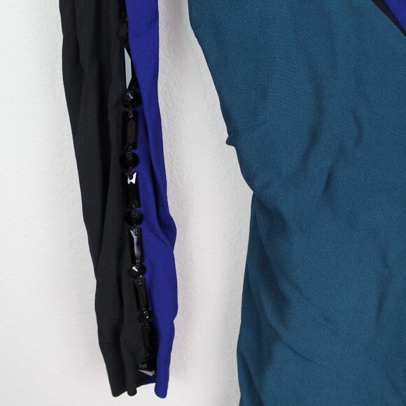 New Marc Jacobs (Runway) Colorblock Midi Dress - Avant-Garde High Fashion Look - Picture 11 of 16